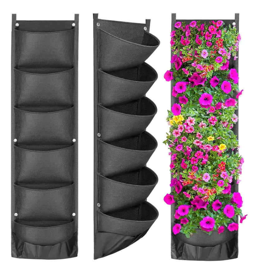 Vertical Garden Planter - 6 Pockets