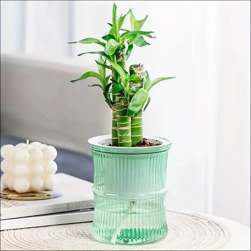 Self Watering Vase - Green